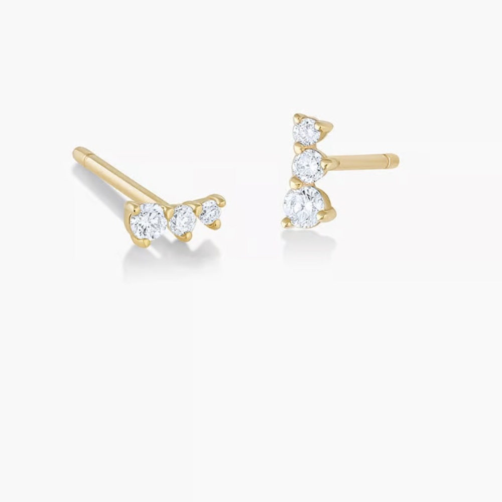 Gorjana Diamond Cluster Studs